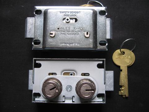 Miles X4 Safe Deposit Lock